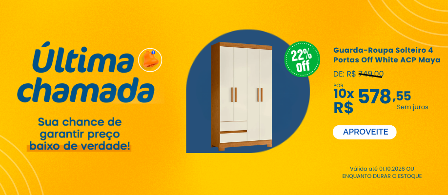Guarda Roupa em Promo&ccedil;&atilde;o
